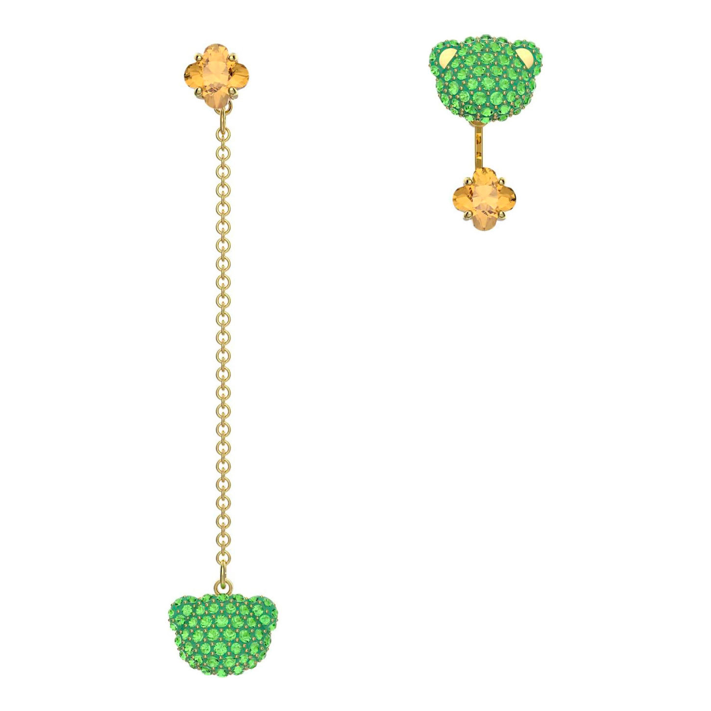 Асимметричные серьги Swarovski Teddy 5642981