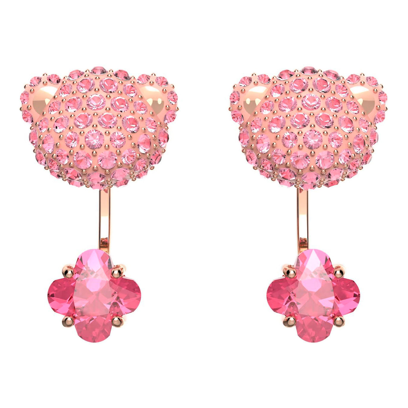 Серьги джекеты Swarovski Teddy 5642982
