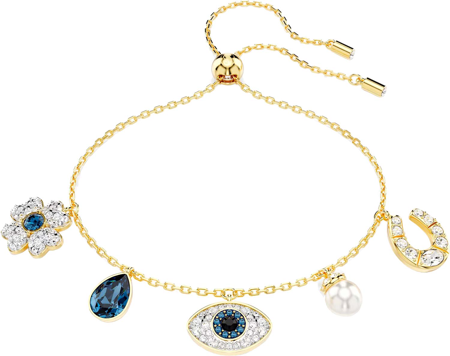 Браслет цепь с подвесками Swarovski Symbolica 5692162