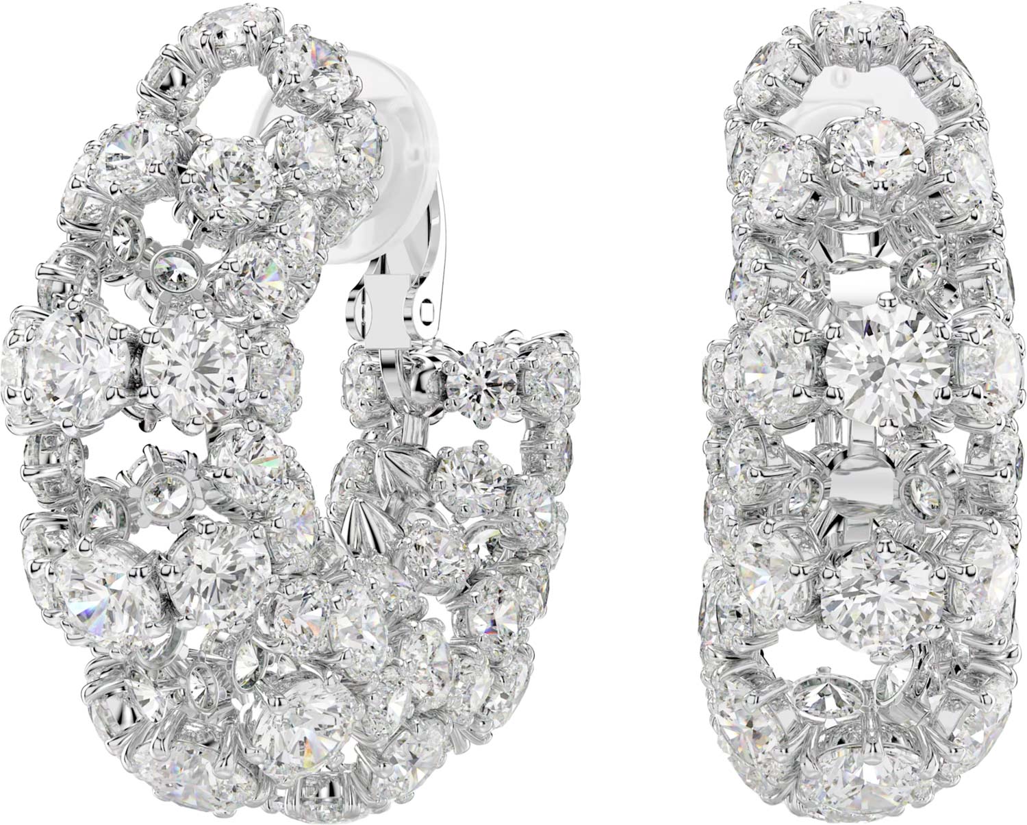 Серьги клипсы Swarovski Constella 5693404