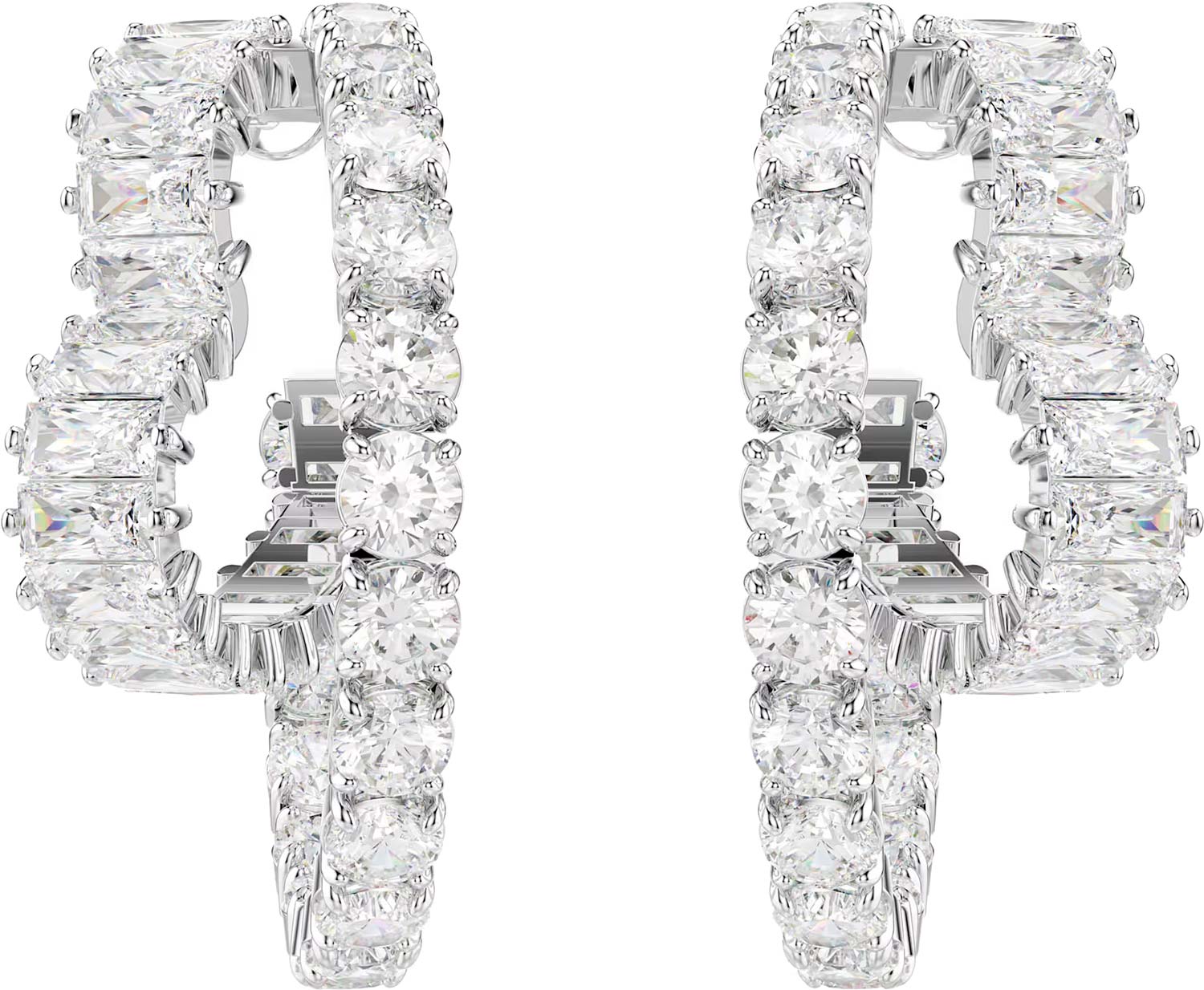 Серьги полукольца Swarovski Matrix 5705748