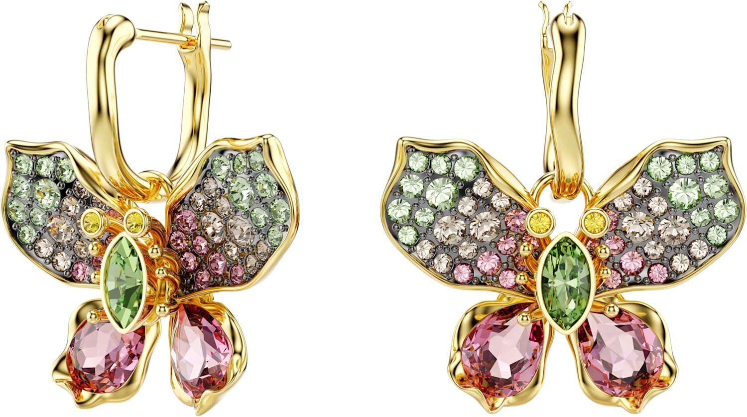 Серьги с подвесками ''Бабочки'' Swarovski Idyllia 5709953