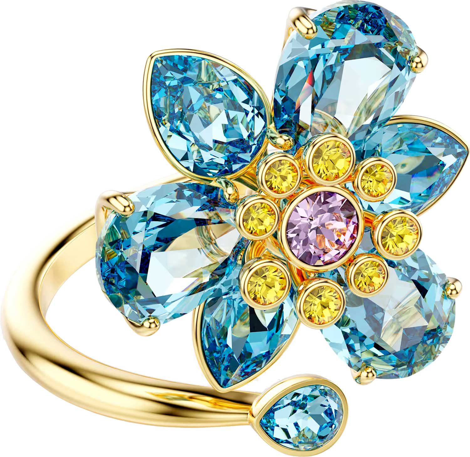 Открытое кольцо Swarovski Idyllia 5721591