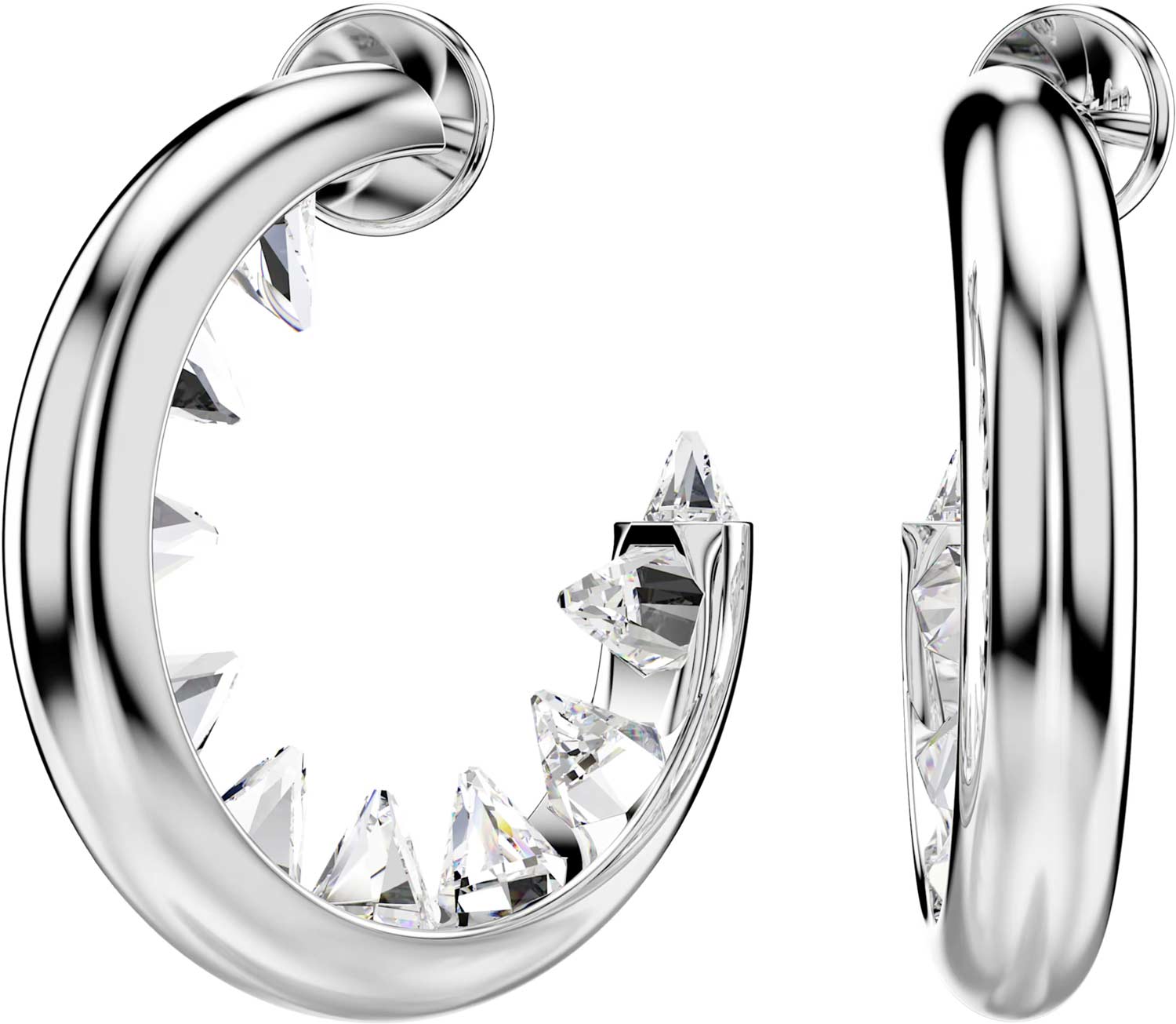 Серьги полукольца Swarovski Sublima 5723288