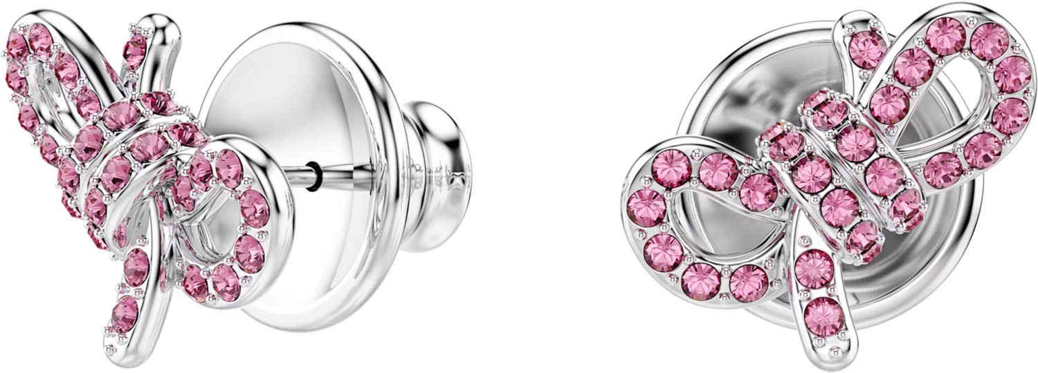 Серьги пусеты-гвоздики ''Бантики'' Swarovski Lifelong Bow 5723557
