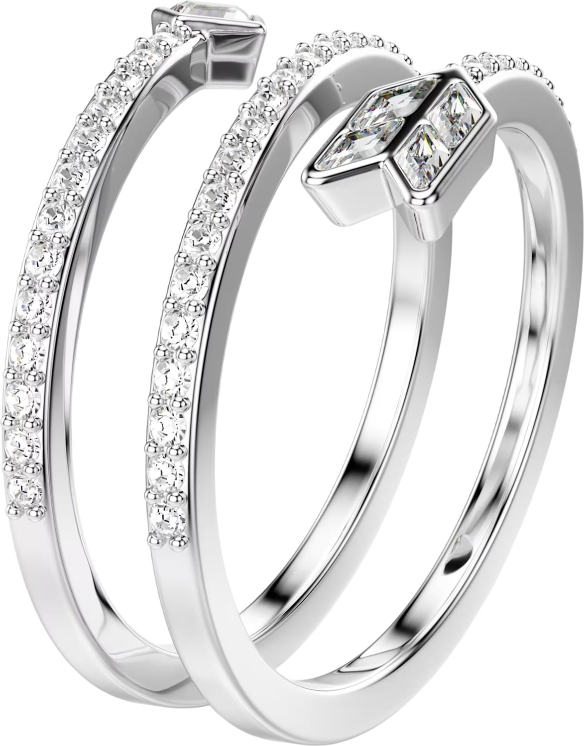 Открытое кольцо ''Стрела Купидона'' Swarovski Idyllia 5741524