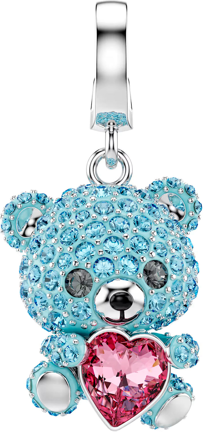 Подвеска-шарм ''Мишка с сердцем'' Swarovski Idyllia 5750253