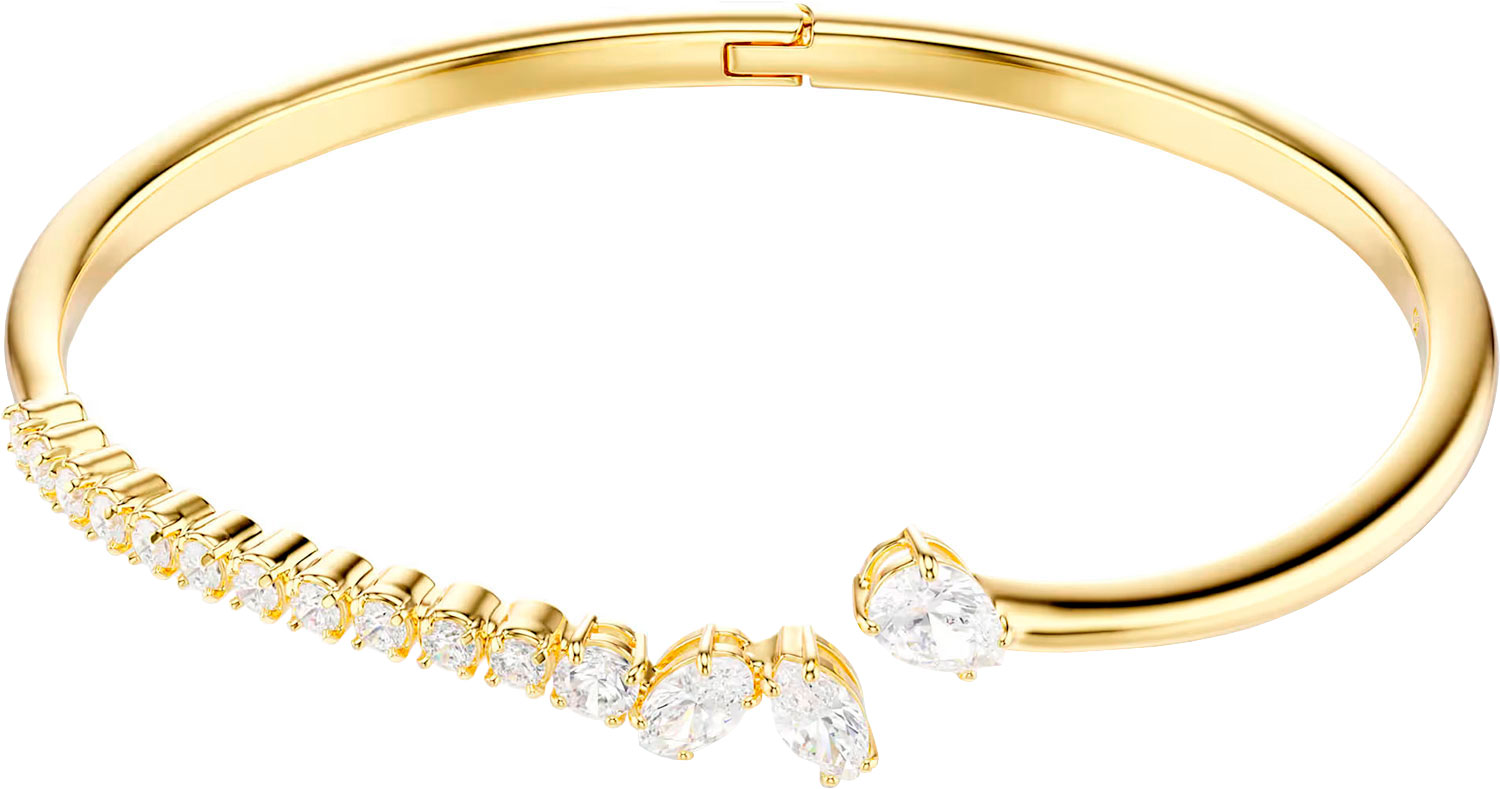 Жесткий открытый браслет Swarovski Mesmera 5750440 (M)