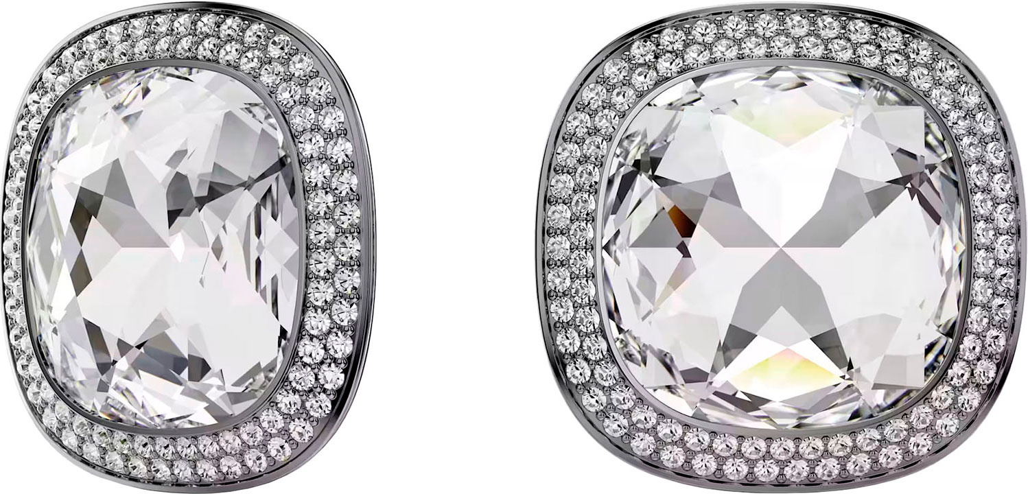 Серьги клипсы Swarovski Una Angelic 5751325