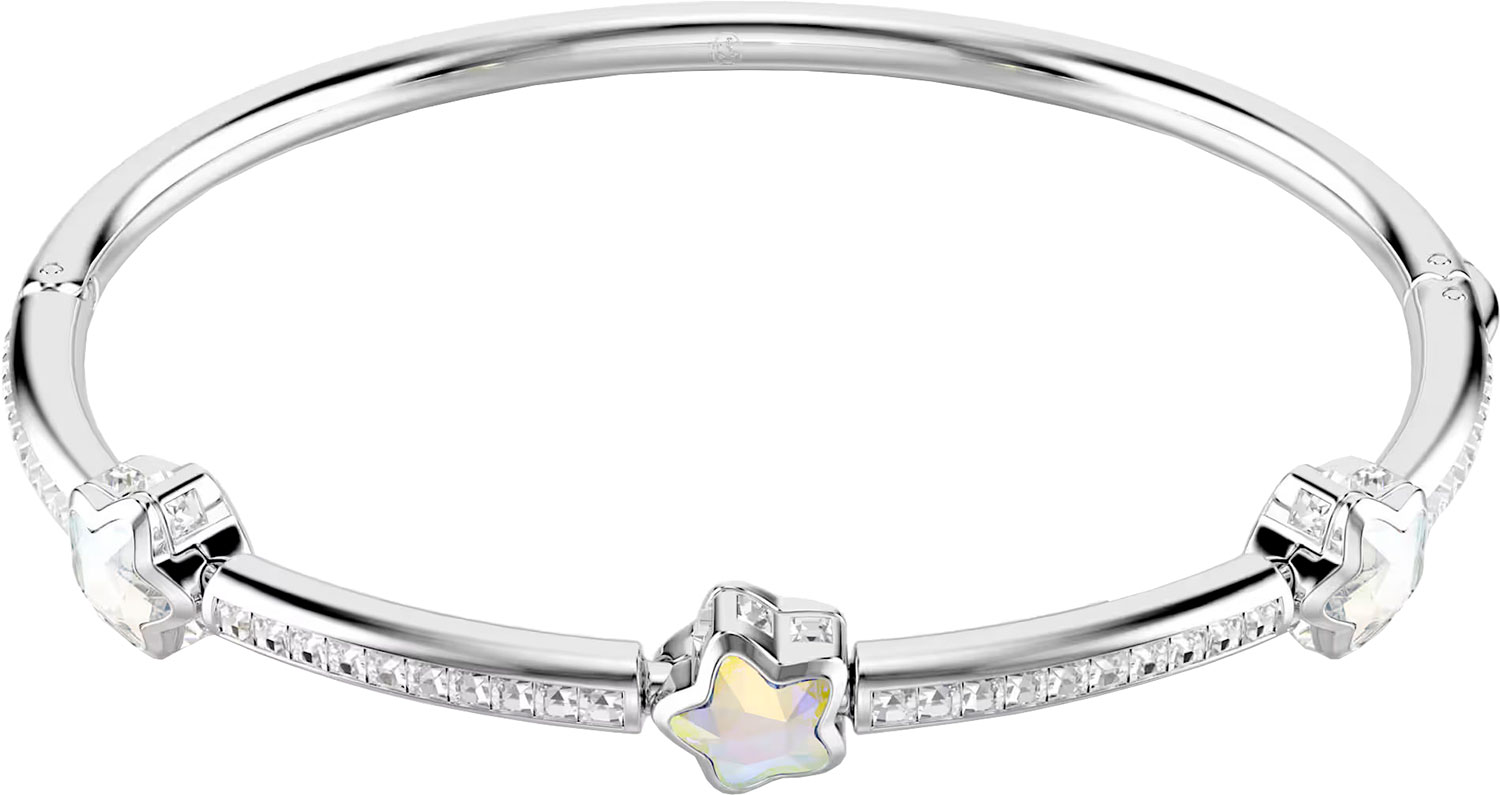 Жесткий браслет ''Звезды'' Swarovski Chroma 5754179 (M)