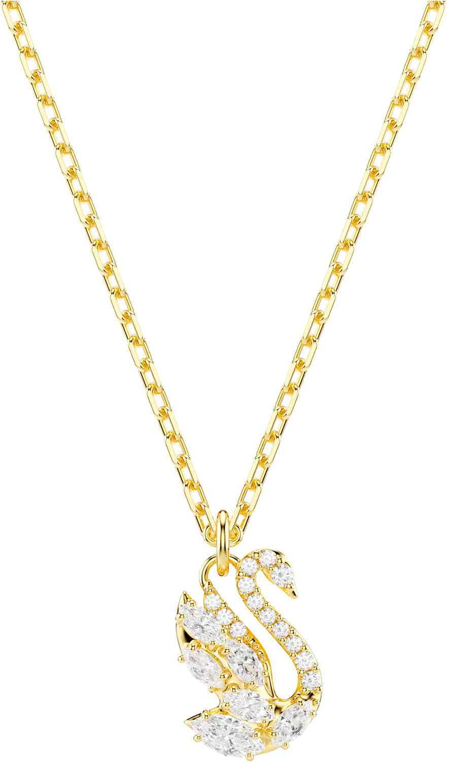 Кулон на цепочке Swarovski Swan 5754626