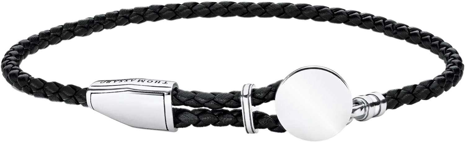 Мужской кожаный браслет Thomas Sabo A1863-682-11-ucenka