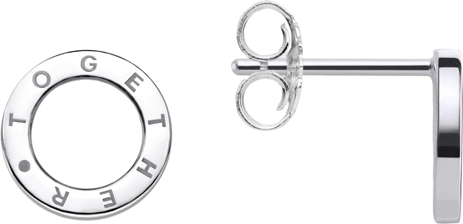 Серебряные серьги пусеты-гвоздики ''Together'' Thomas Sabo H1946-001-12