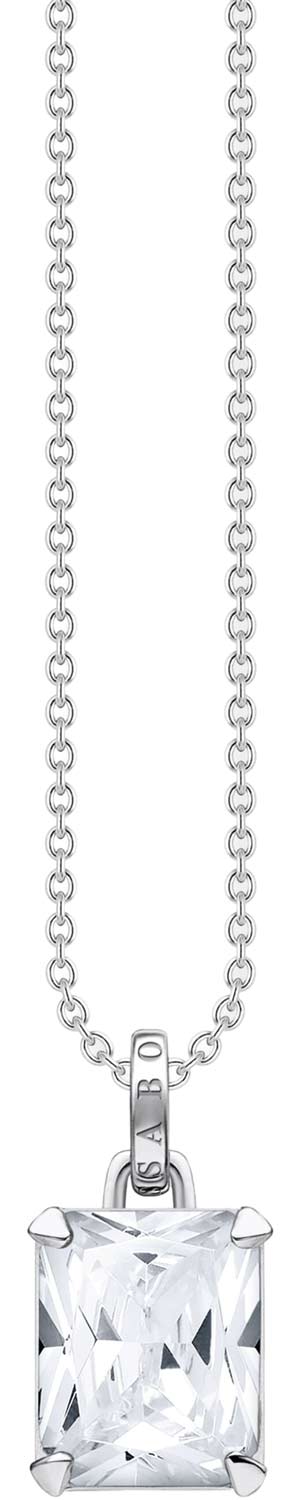 Серебряная подвеска на цепочке Thomas Sabo KE1964-051-14 с фианитом