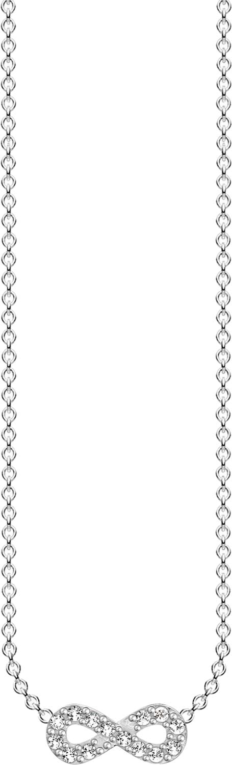 Серебряная подвеска на цепочке Thomas Sabo KE2124-051-14 с фианитами