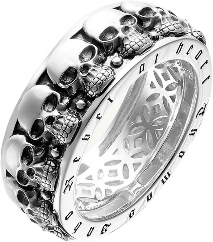 Мужское серебряное кольцо Thomas Sabo TR1878-001-12