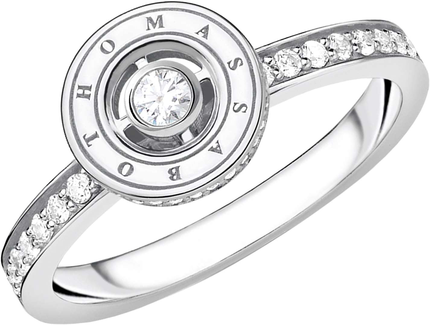 Серебряное кольцо Thomas Sabo TR2255-051-14 c фианитом