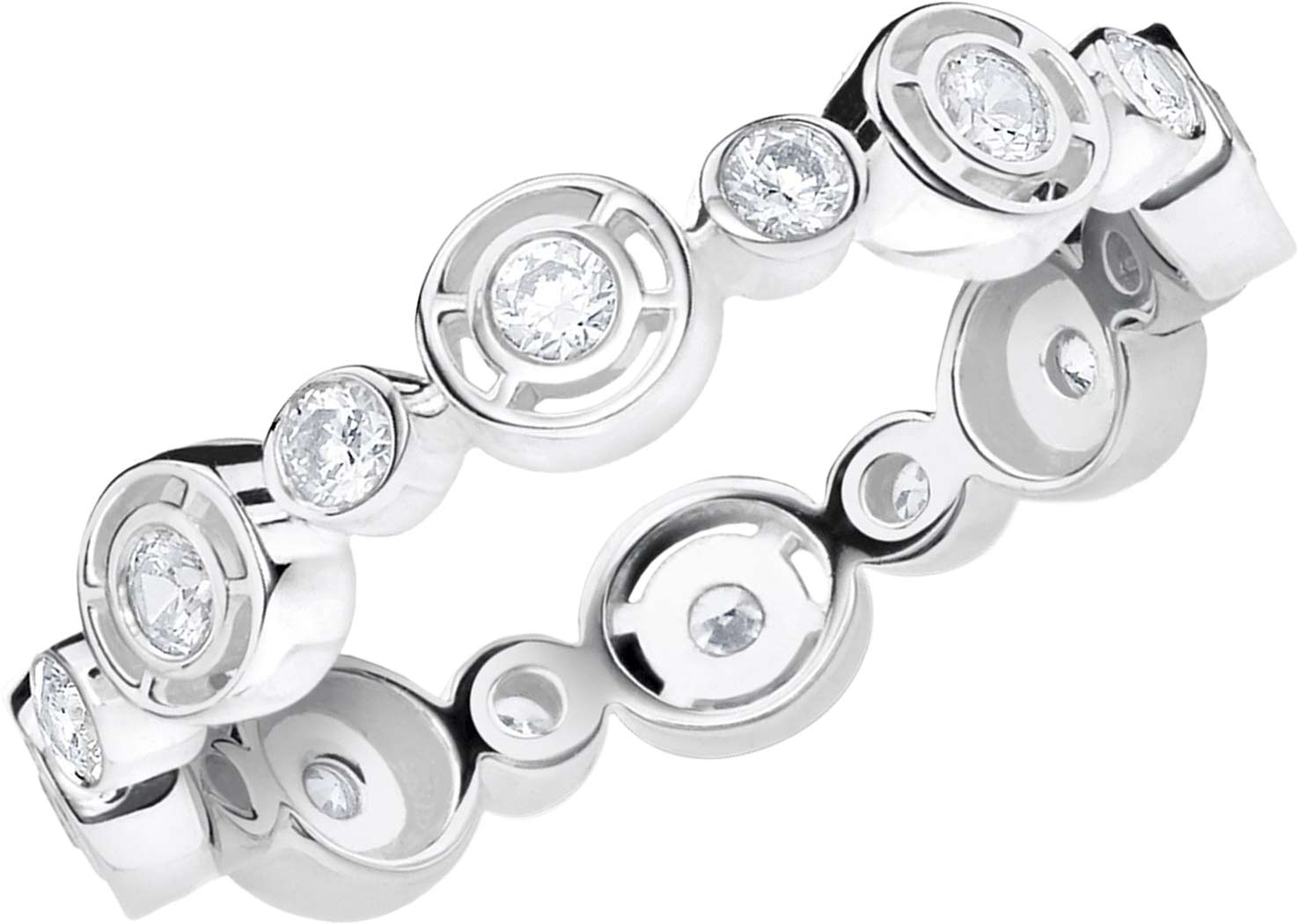 Серебряное кольцо Thomas Sabo TR2256-051-14 c фианитом