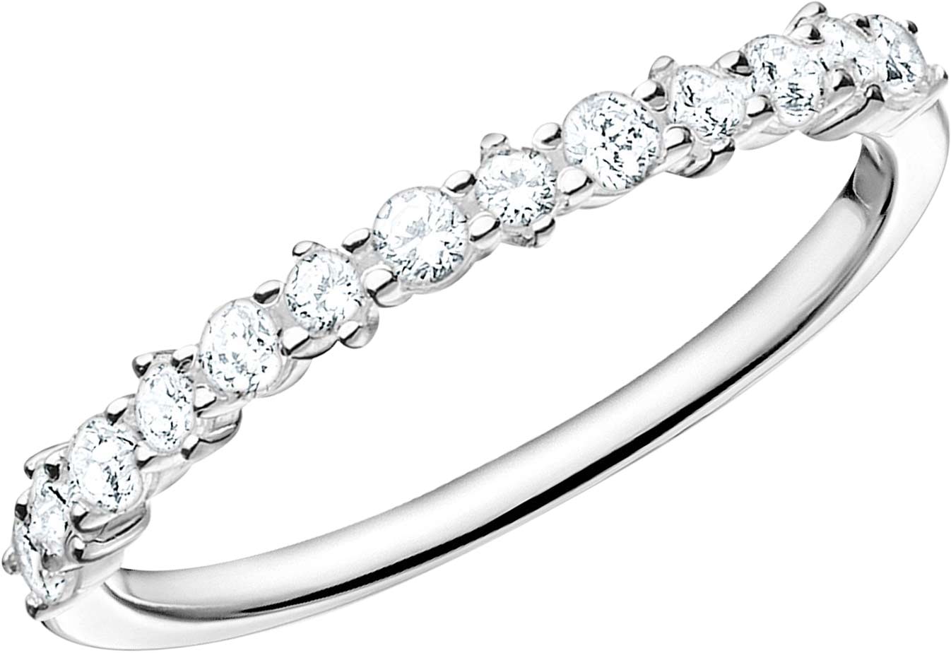 Серебряное кольцо Thomas Sabo TR2343-051-14 c фианитом