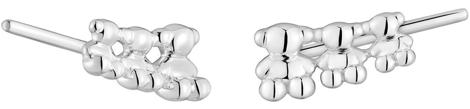 Серебряные серьги клаймберы TOUS Bold Bear 1004195500