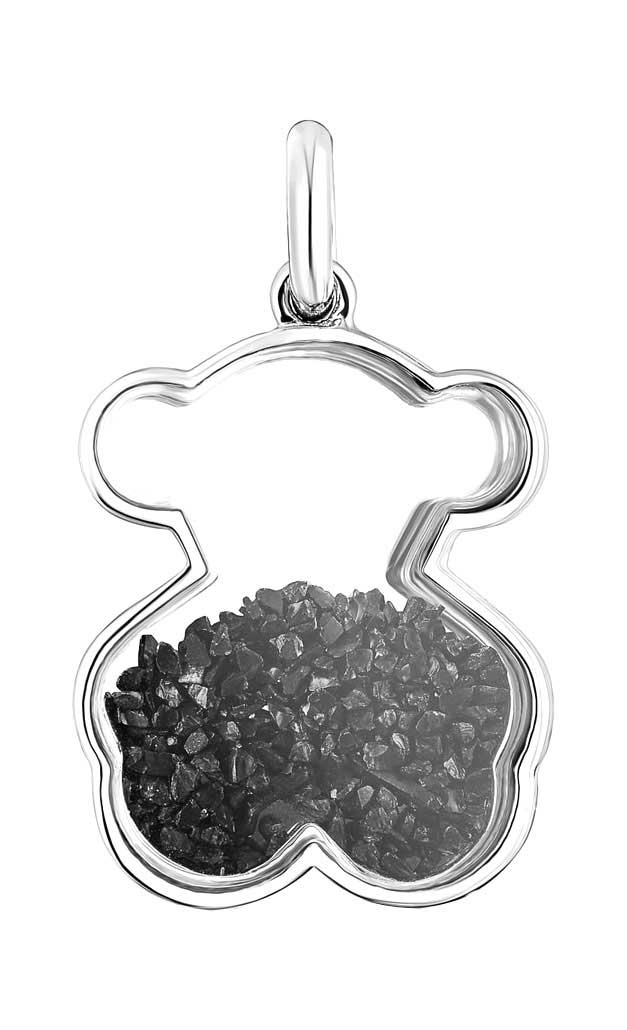 Серебряный кулон TOUS 111274510-ucenka c ониксом