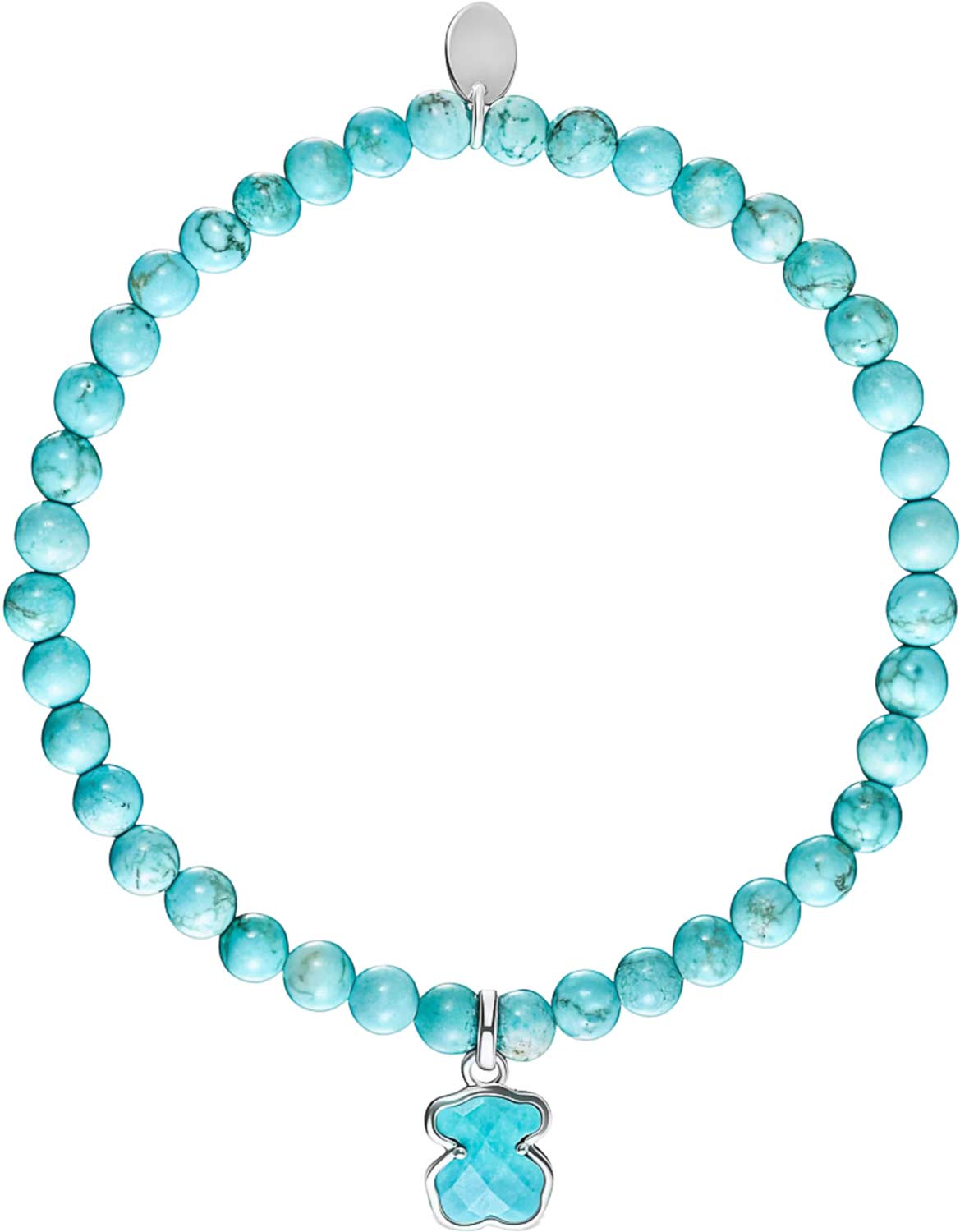 Браслет из бусин с подвеской TOUS Icon Color 212531500 с ониксами