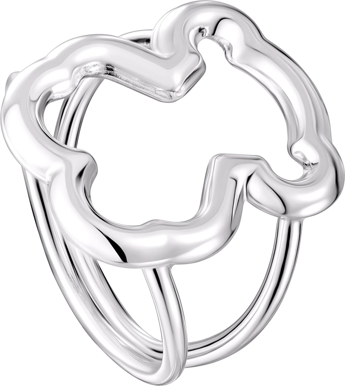 Серебряное кольцо TOUS New Carrusel 316985510
