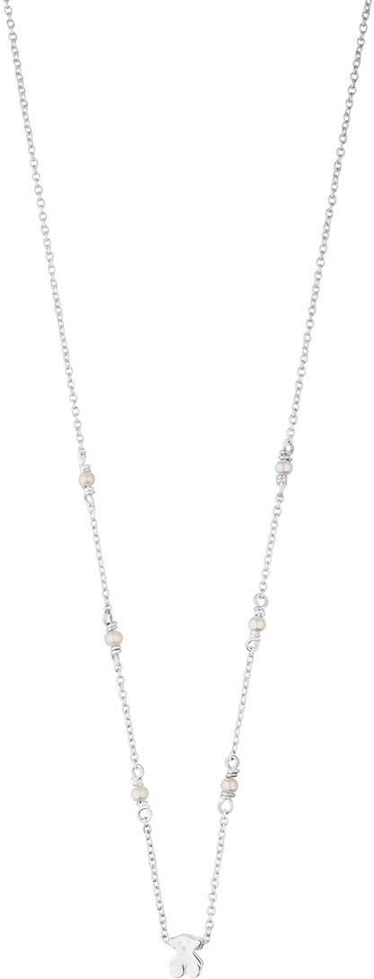 Серебряный кулон TOUS 812402560-ucenka c жемчугом