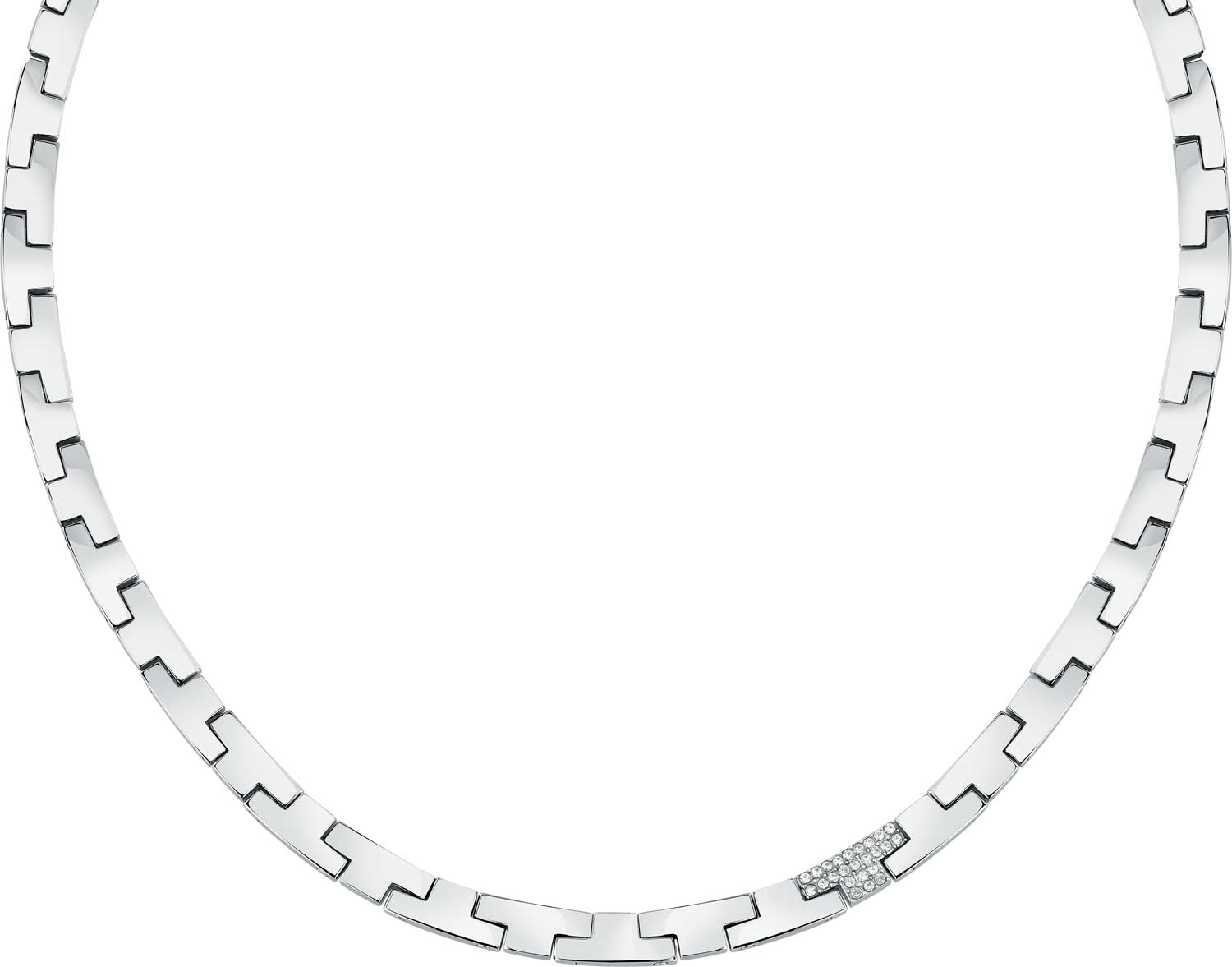 Стальное колье Trussardi TJAXC03