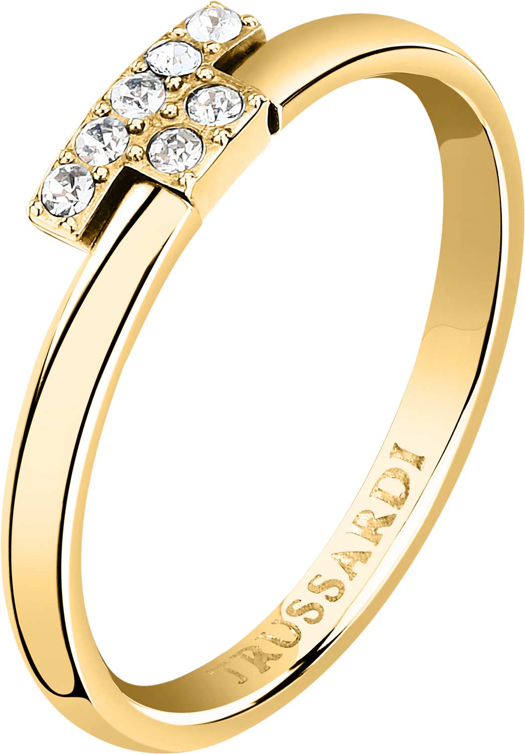 Стальное кольцо Trussardi TJAXC77018