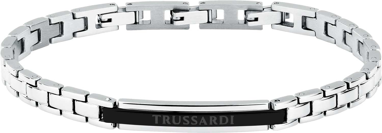 Мужской стальной глидерный браслет Trussardi TJAXV22