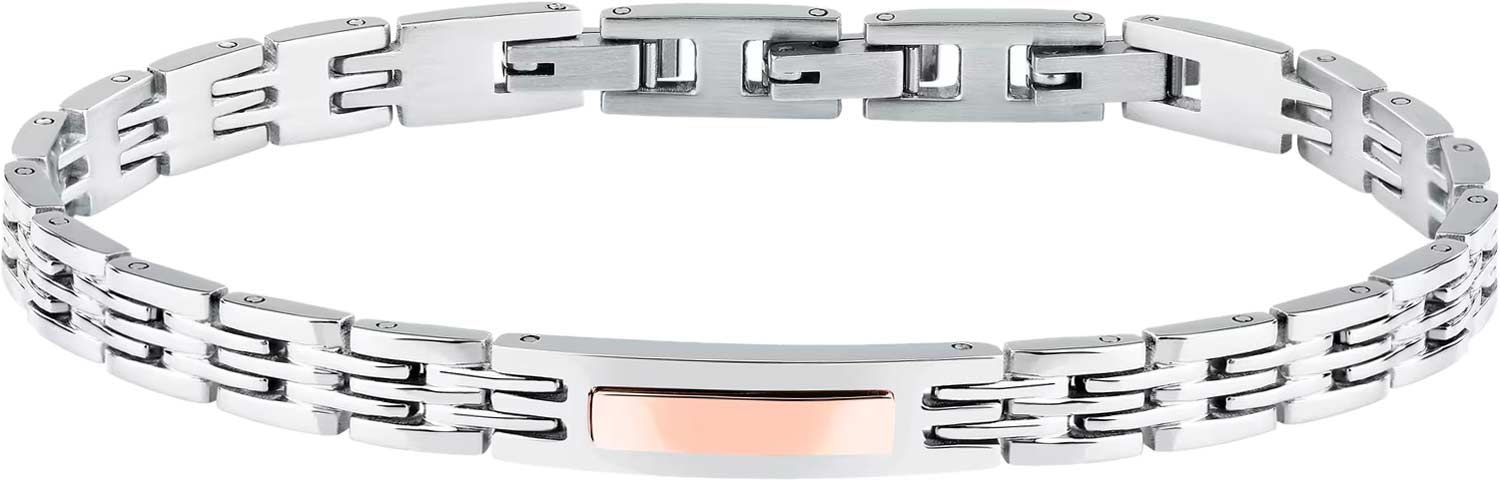 Мужской стальной глидерный браслет Trussardi TJAXV34