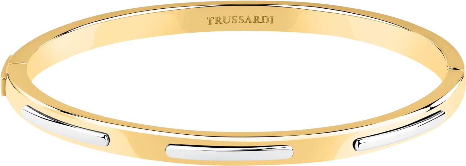 Стальной жесткий браслет Trussardi TJAYY05