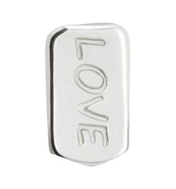 Моносерьга ''Love'' UNOde50 PIE0003MTL0000U