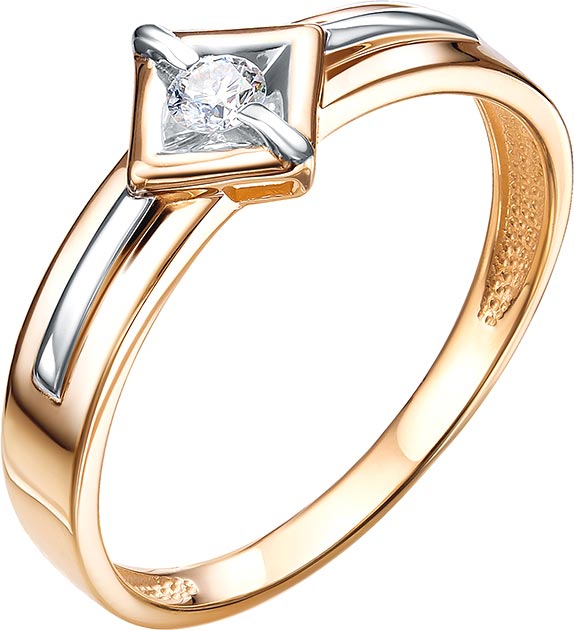 Золотое кольцо Vesna jewelry 11632-151-00-00 с бриллиантом