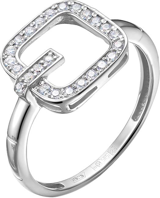 Кольцо из белого золота Vesna jewelry 13161-251-00-00 с бриллиантами