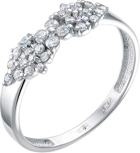 Кольцо из белого золота Vesna jewelry 13211-251-00-00 с бриллиантами