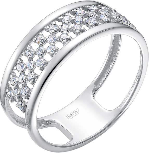 Кольцо из белого золота Vesna jewelry 13436-251-00-00 с бриллиантами