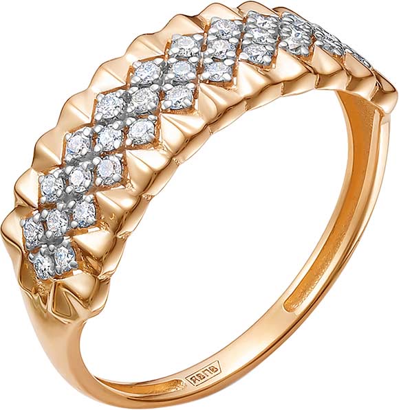 Золотое кольцо Vesna jewelry 13437-151-00-00 c бриллиантом
