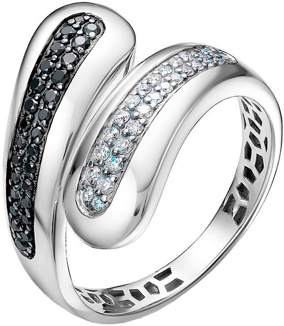 Кольцо из белого золота Vesna jewelry 11917-256-142-00 с бриллиантами