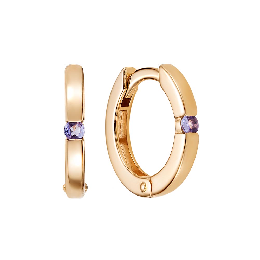 Золотые серьги-конго Vesna jewelry 21425-150-147-00
