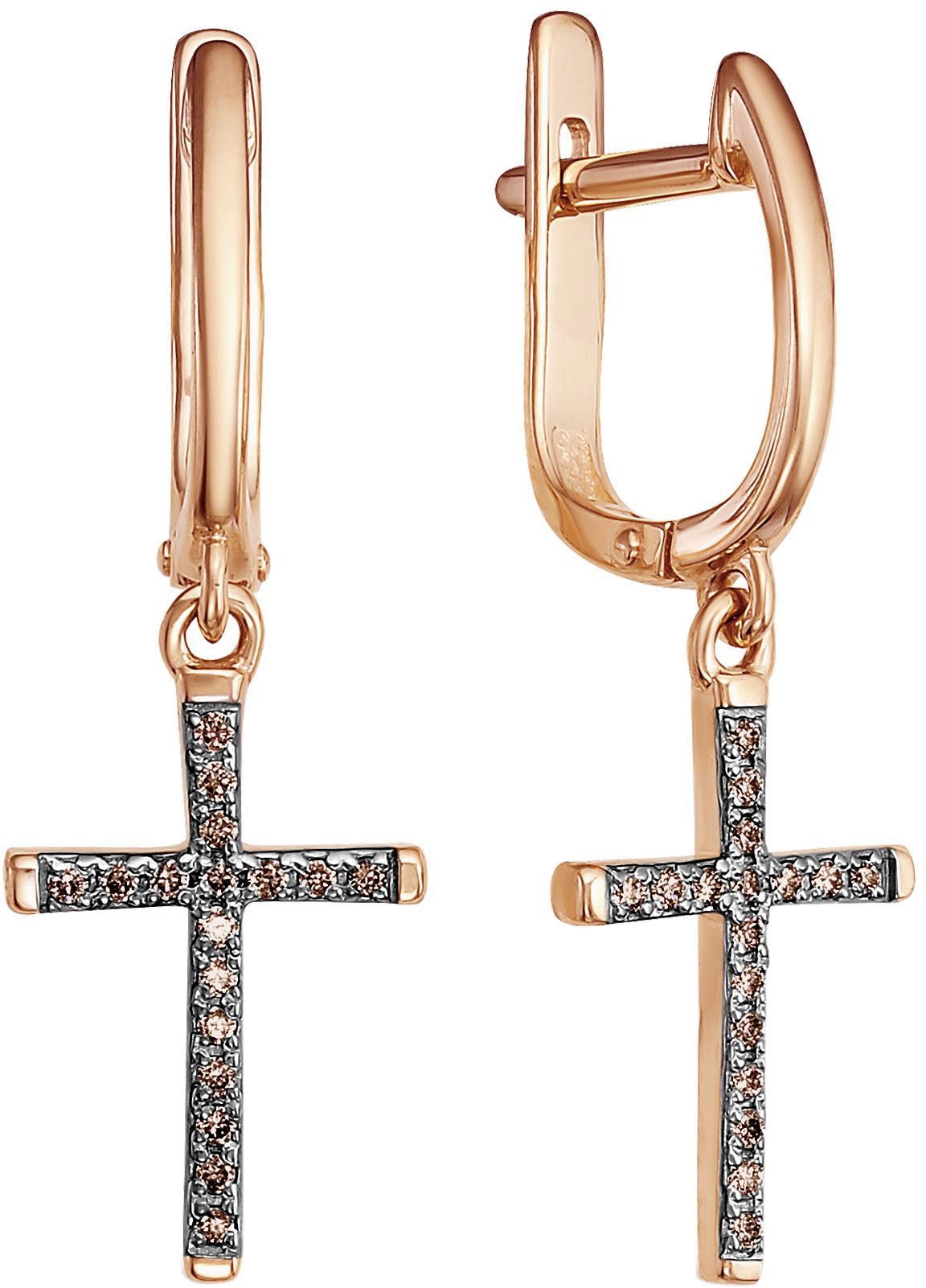 Vesna Jewelry серьги кресты
