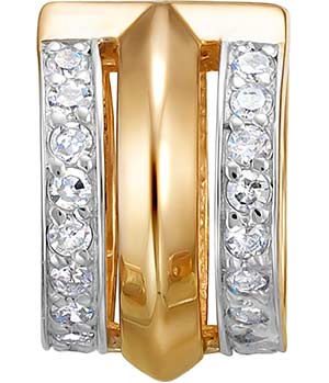 Золотая подвеска Vesna jewelry 33353-151-01-00 с бриллиантами
