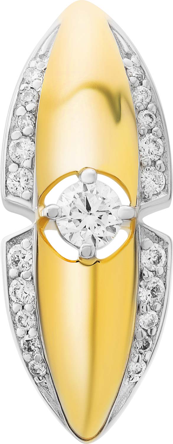 Золотой кулон Vesna jewelry 3810-351-00-00 с бриллиантами