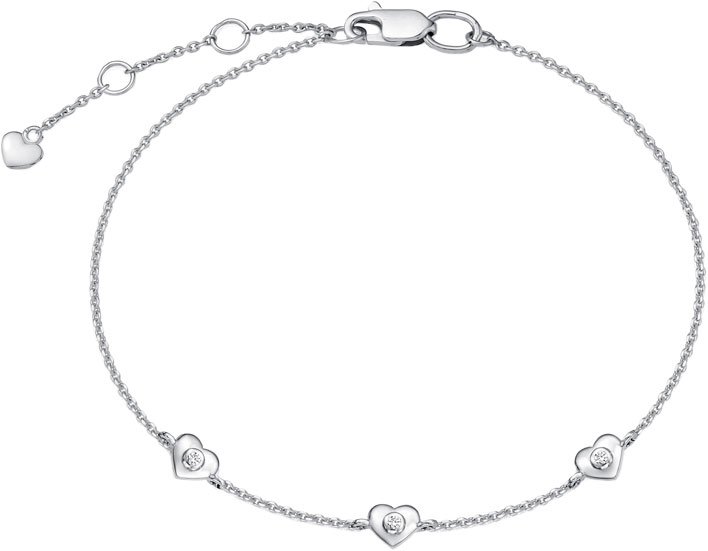 Браслет из белого золота Vesna jewelry 52499-251-00-00 с бриллиантами