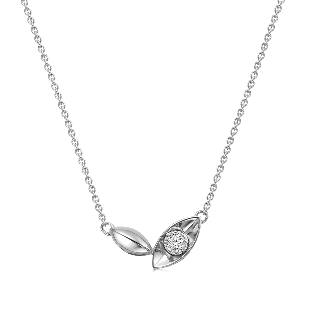 Золотой кулон Vesna jewelry 61018-251-46-01 c бриллиантом