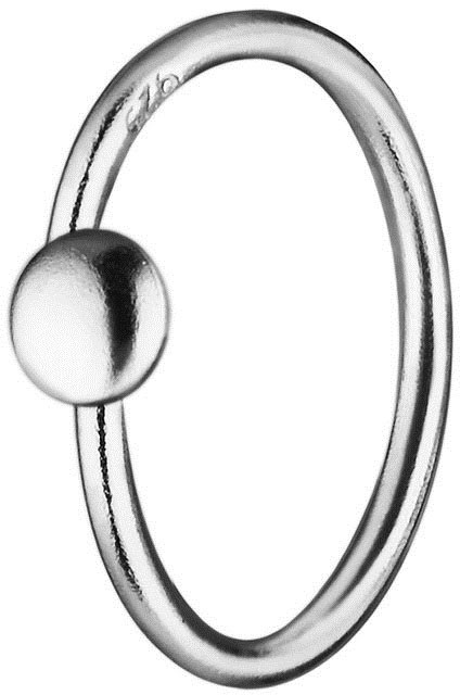 Серебряная серьга для пирсинга носа ''Точка'' WANNA?BE! PA068-01