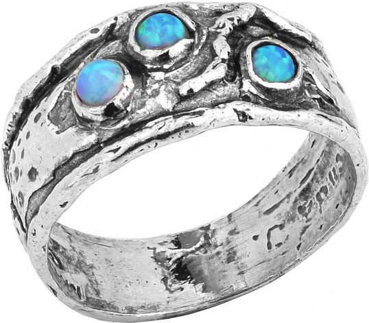 Серебряное кольцо Yaffo SAR188 c опалом
