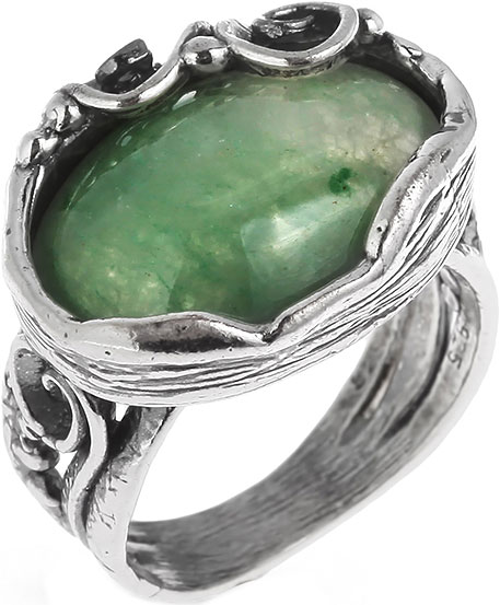 Серебряное кольцо Yaffo SAR395 с авантюрином