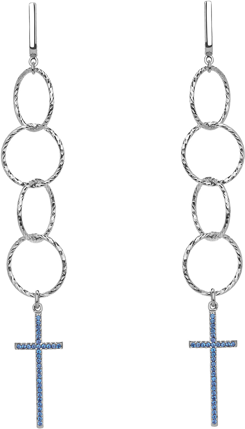       Yana  Jewellery 117/02W-blue-fianit  
